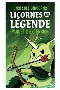 JEU UNSTABLE UNICORNS - LICORNES DE LÉGENDE (FR)(EXTENSION)